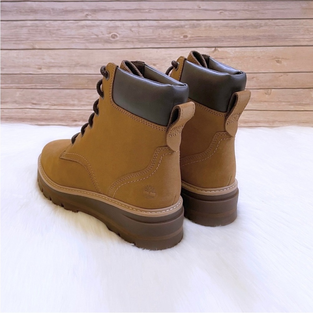 Timberland Women’s Cheyenne Valley Wheat Mid Lace-Up Hiking Boots - Picture 5 of 9